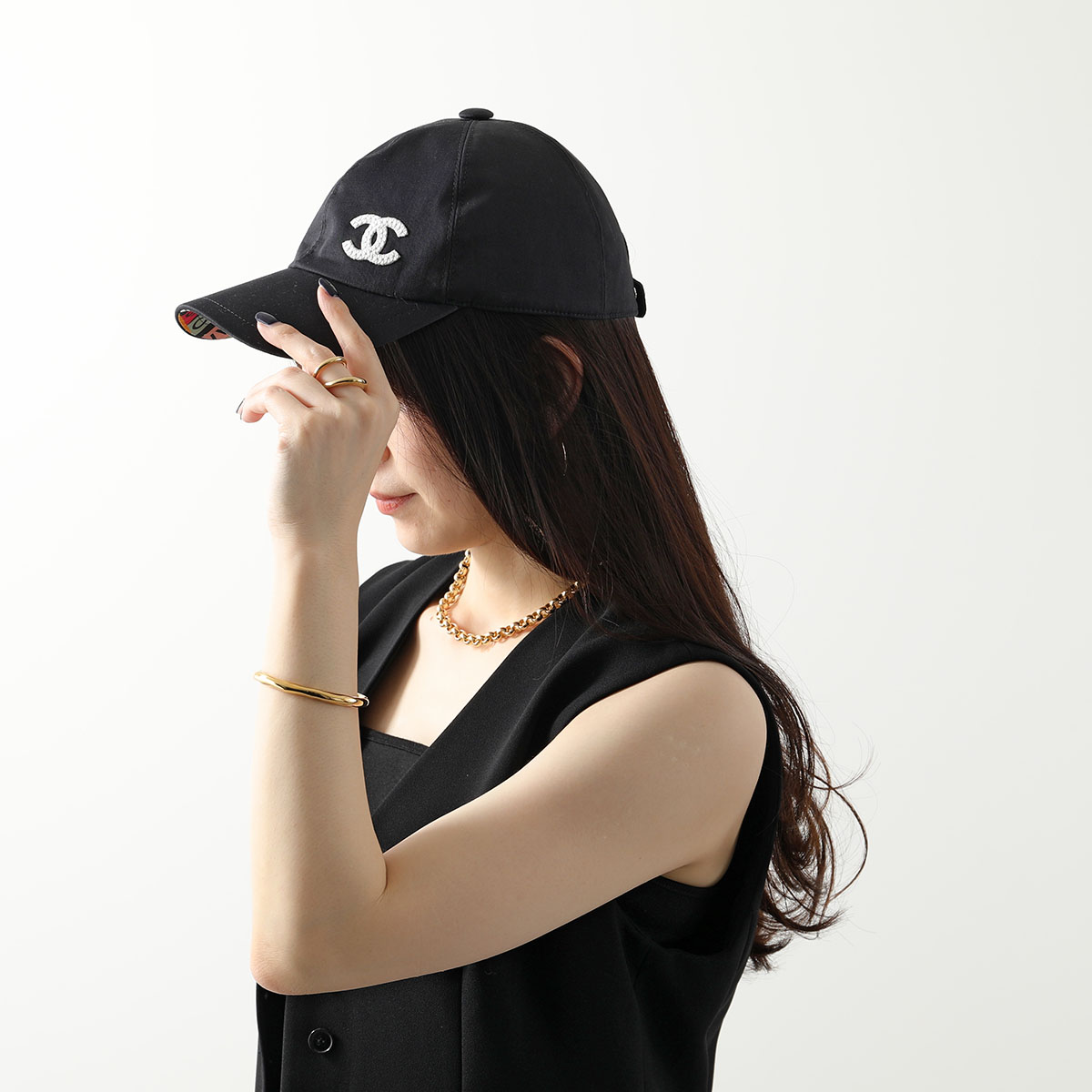 楽天市場】CHANEL シャネル ベースボールキャップ AA9698 B15072