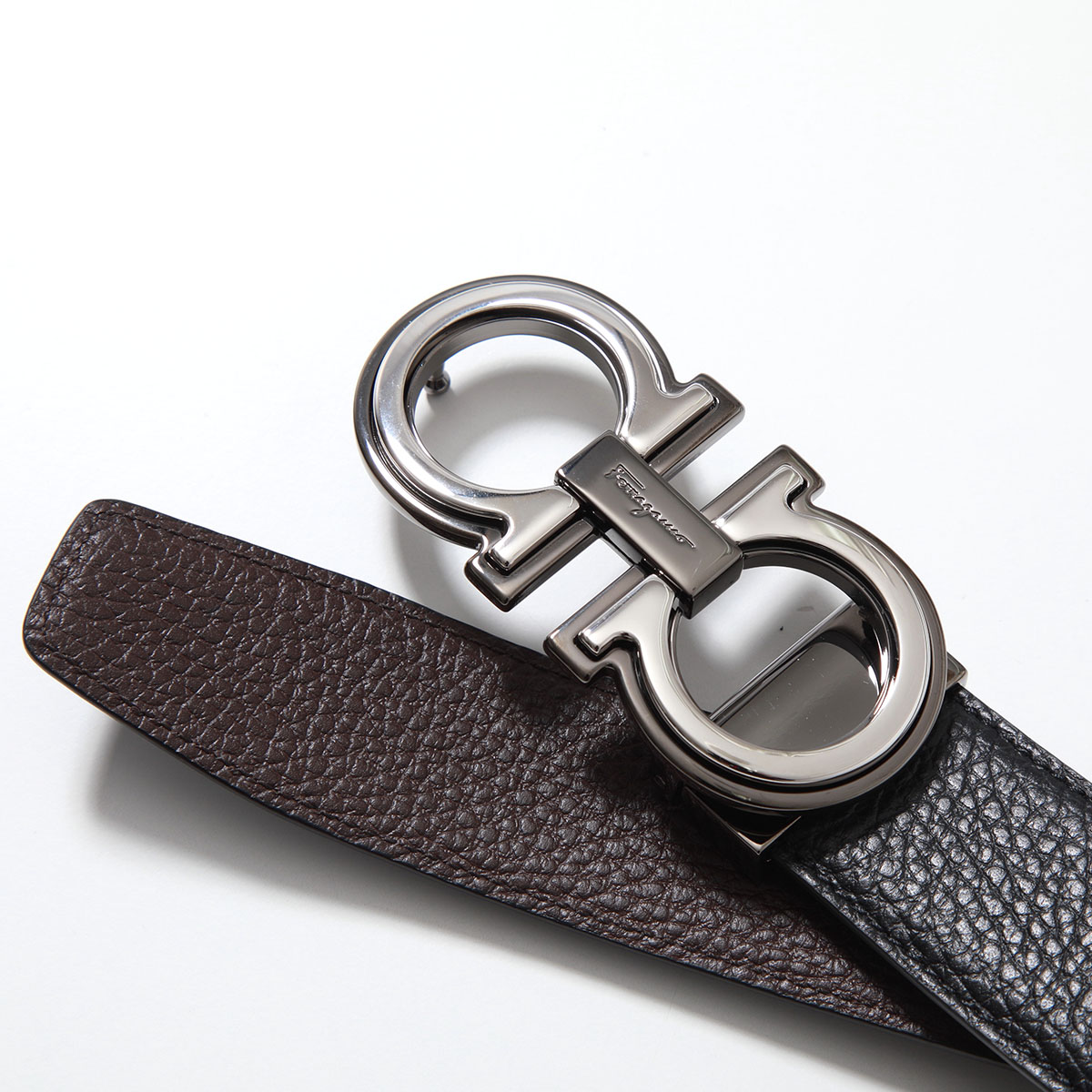 楽天市場】FERRAGAMO フェラガモ ベルト 67 A254 メンズ リバーシブル