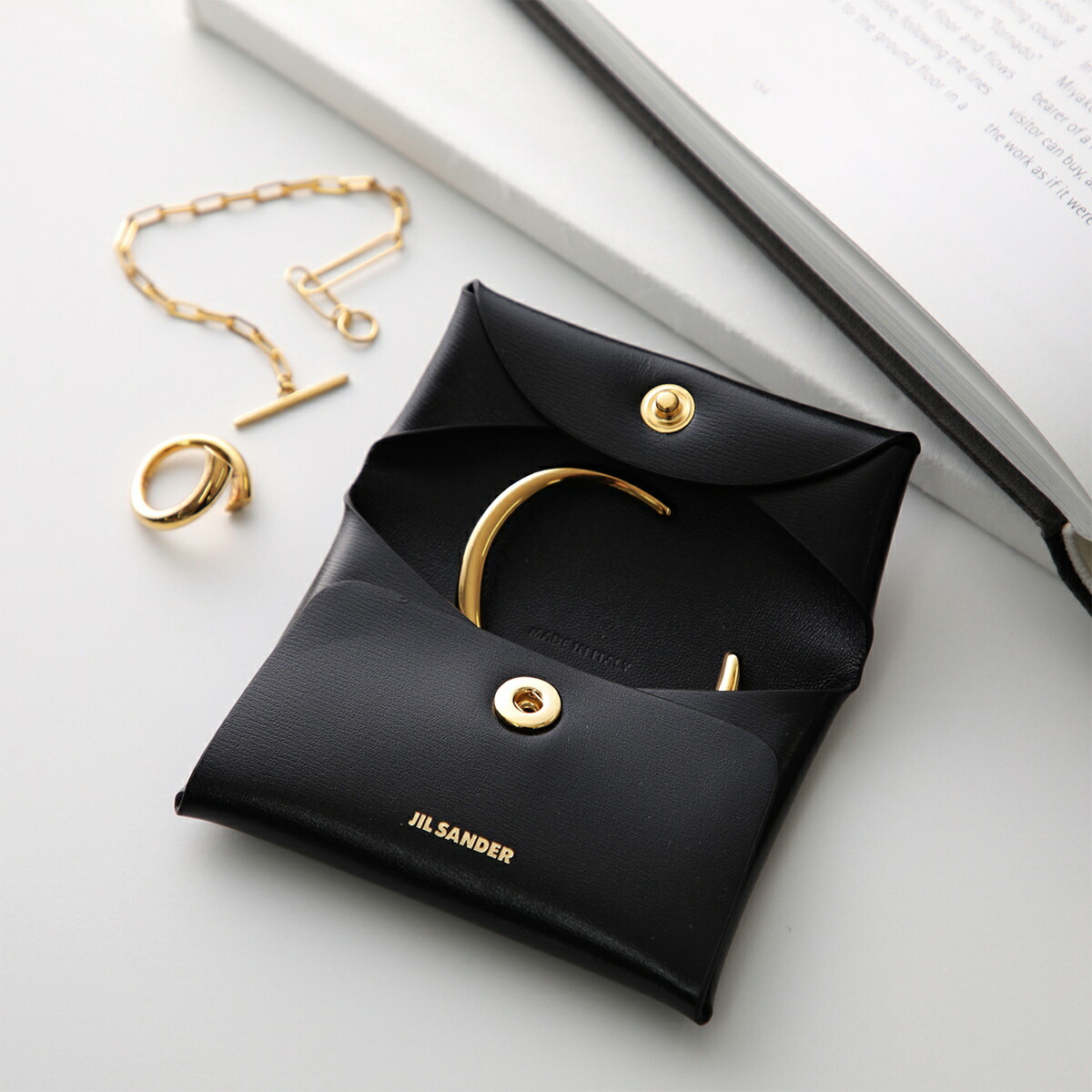 楽天市場】JIL SANDER ジルサンダー コインケース FOLDED COIN PURSE