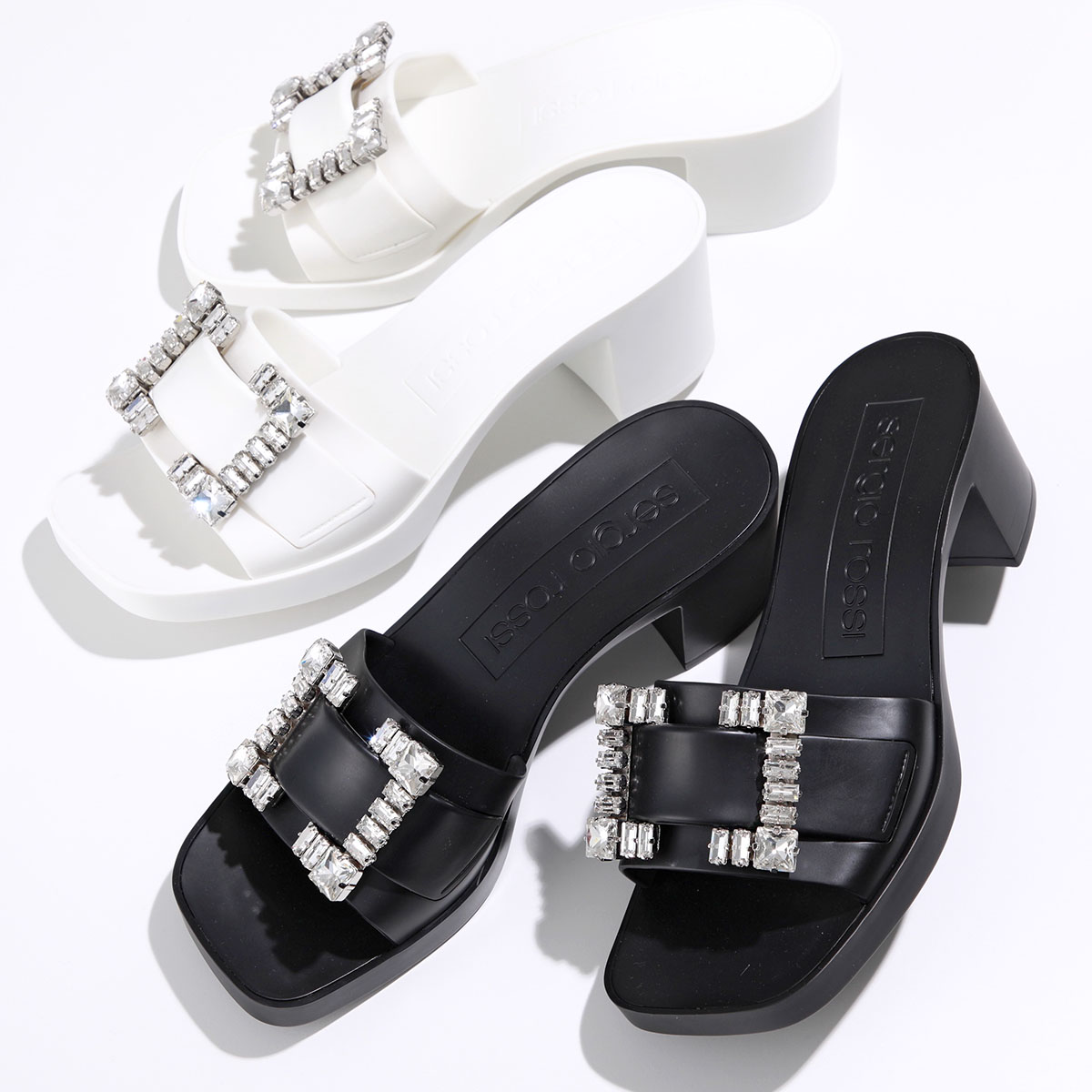 楽天市場】Sergio Rossi セルジオロッシ サンダル SR JELLY 040