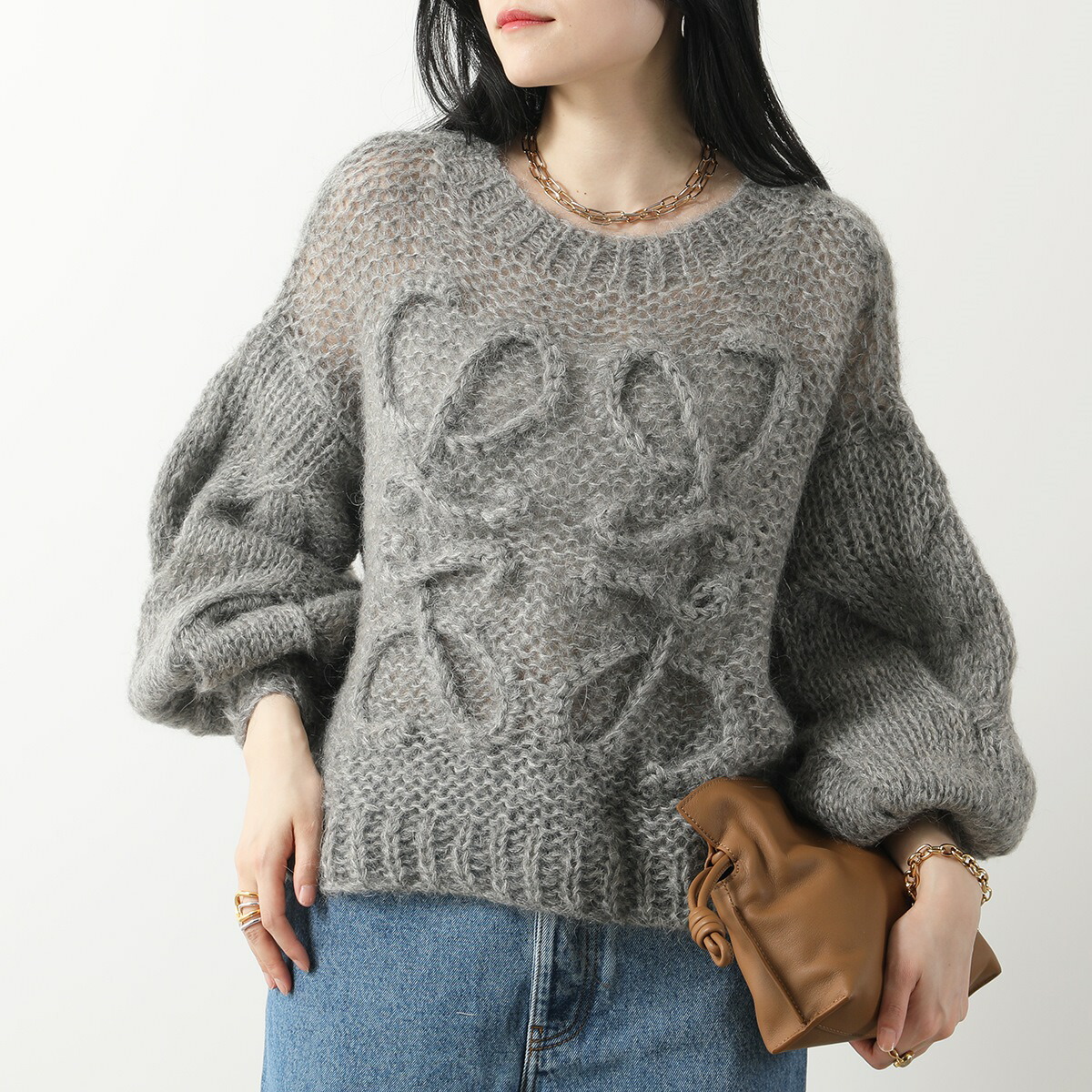 楽天市場】LOEWE ロエベ セーター ANAGRAM アナグラム S359Y14KBO