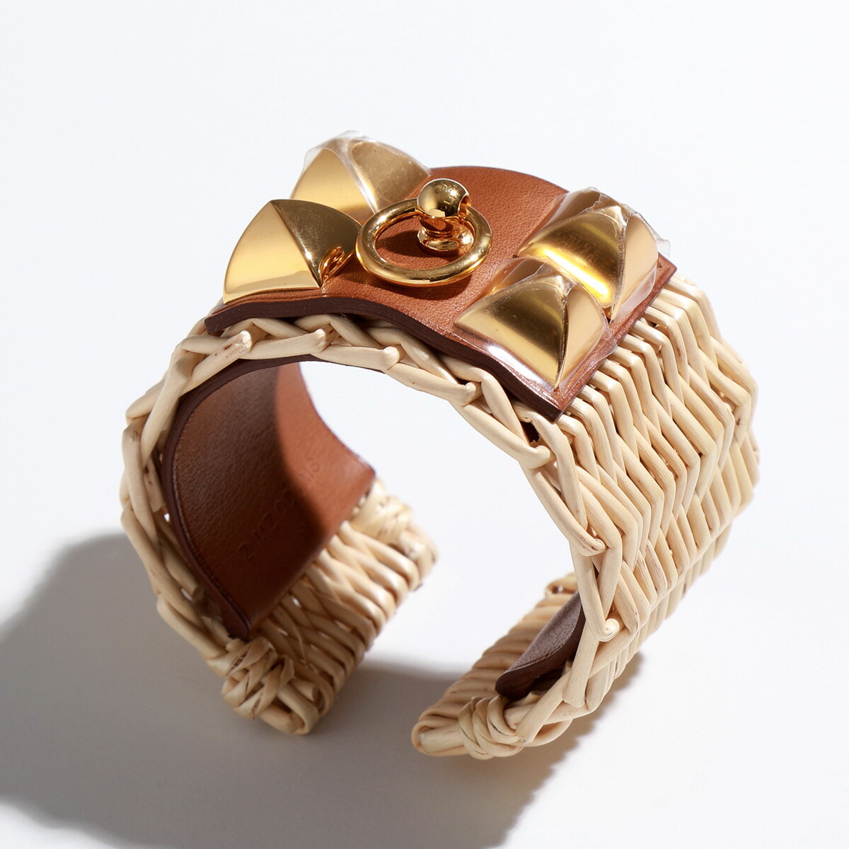 楽天市場】HERMES エルメス バングル コリエドシアン メドール