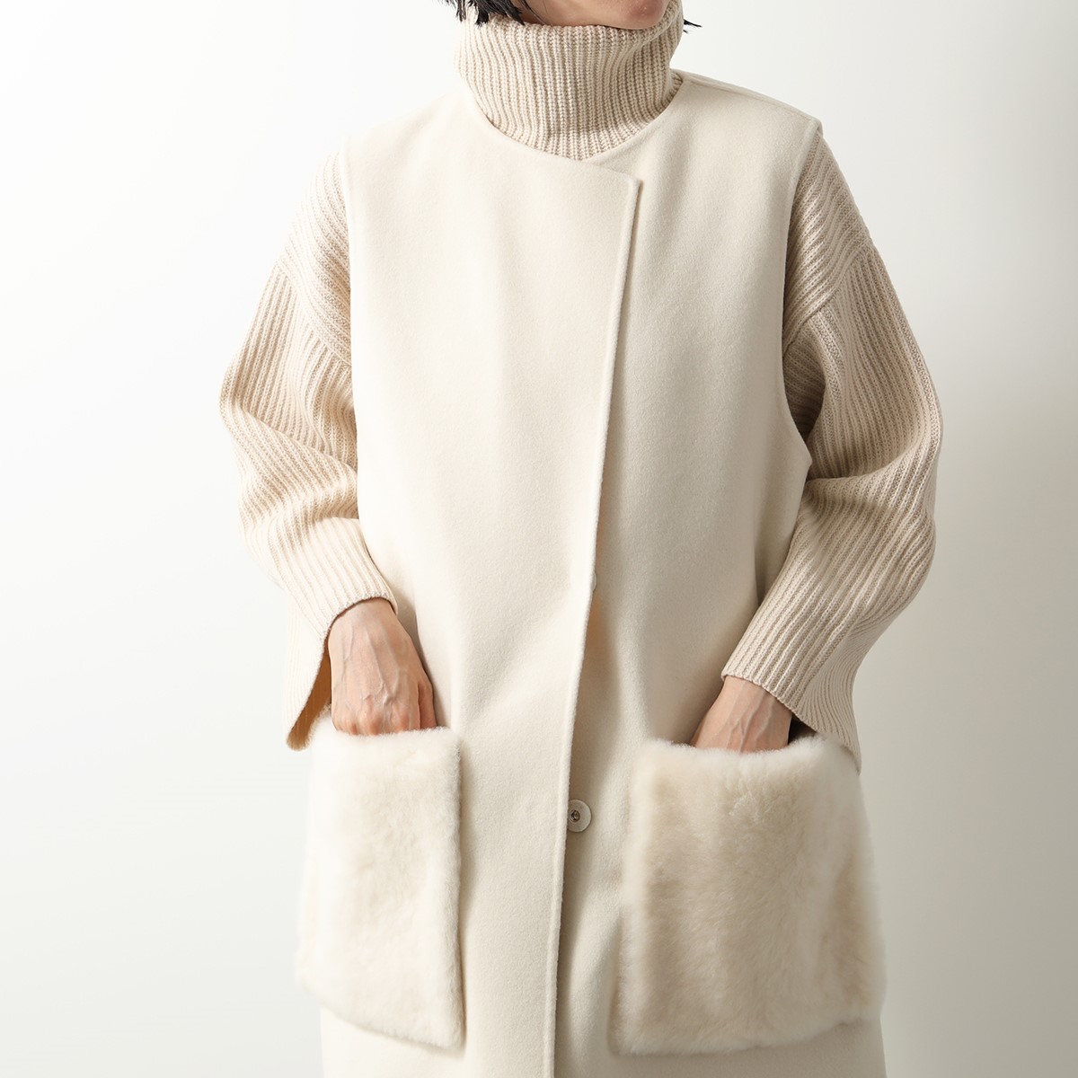 楽天市場】KARL DONOGHUE カールドノヒュー ファー ベスト BWCLGW3