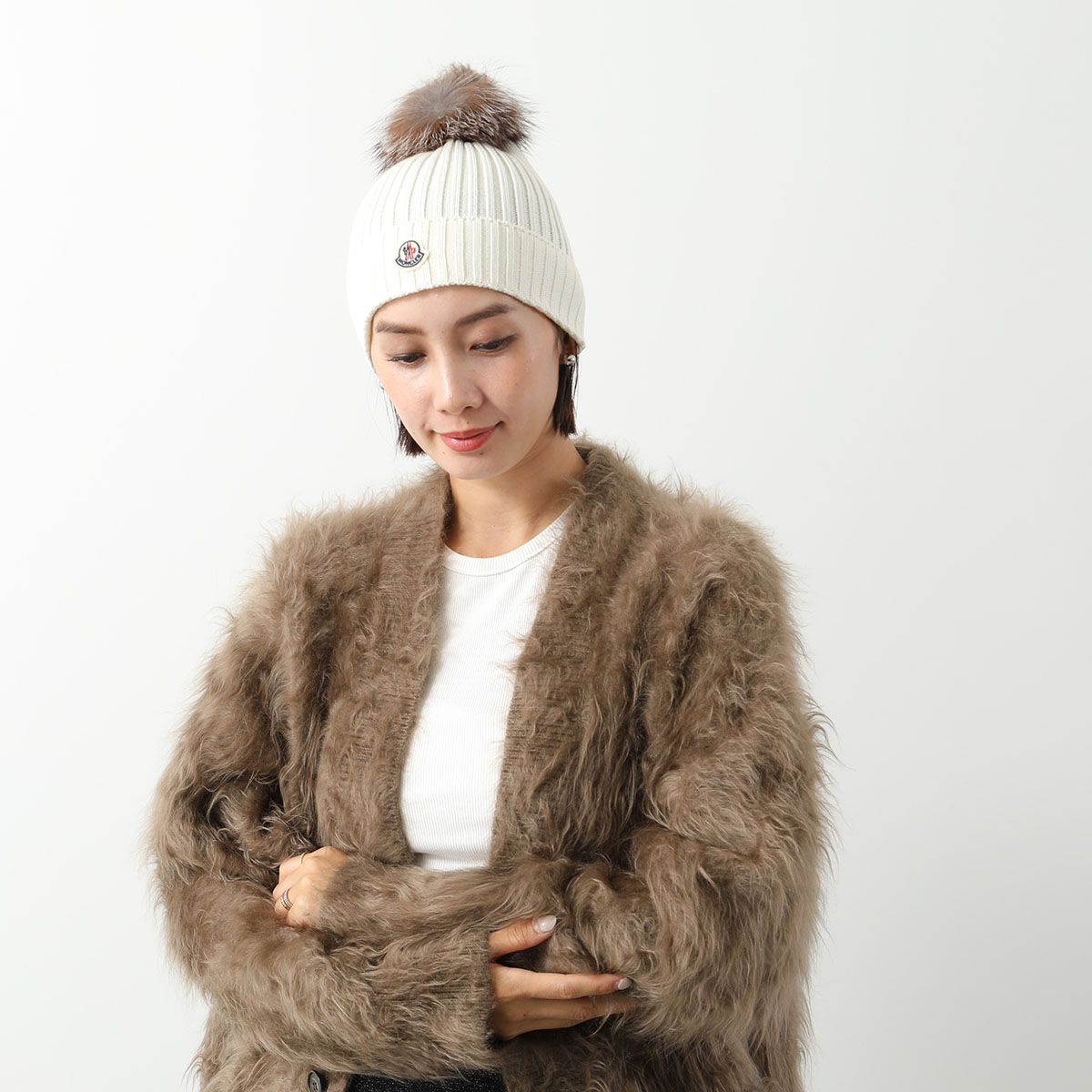 楽天市場】MONCLER KIDS モンクレール キッズ ニット帽 3B00028 04S01