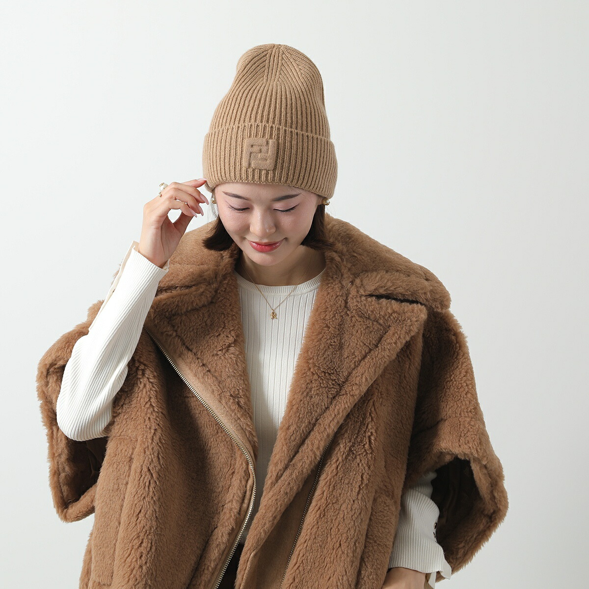 楽天市場】FENDI フェンディ ニット帽 FXQ939 ASG2 レディース ニット