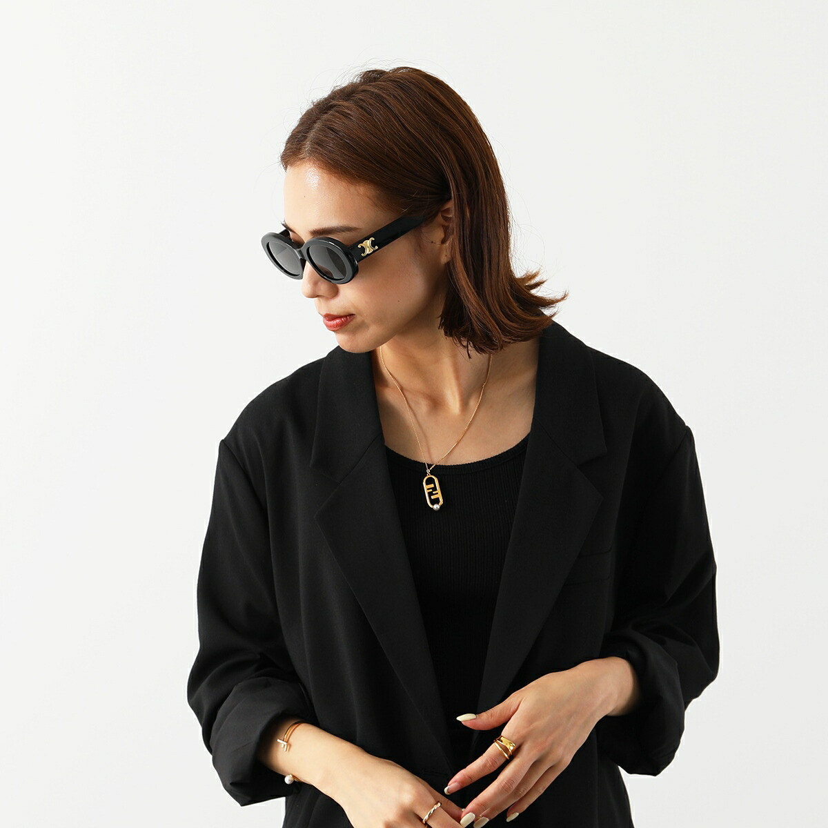 楽天市場】CELINE セリーヌ サングラス TRIOMPHE 01 トリオンフ