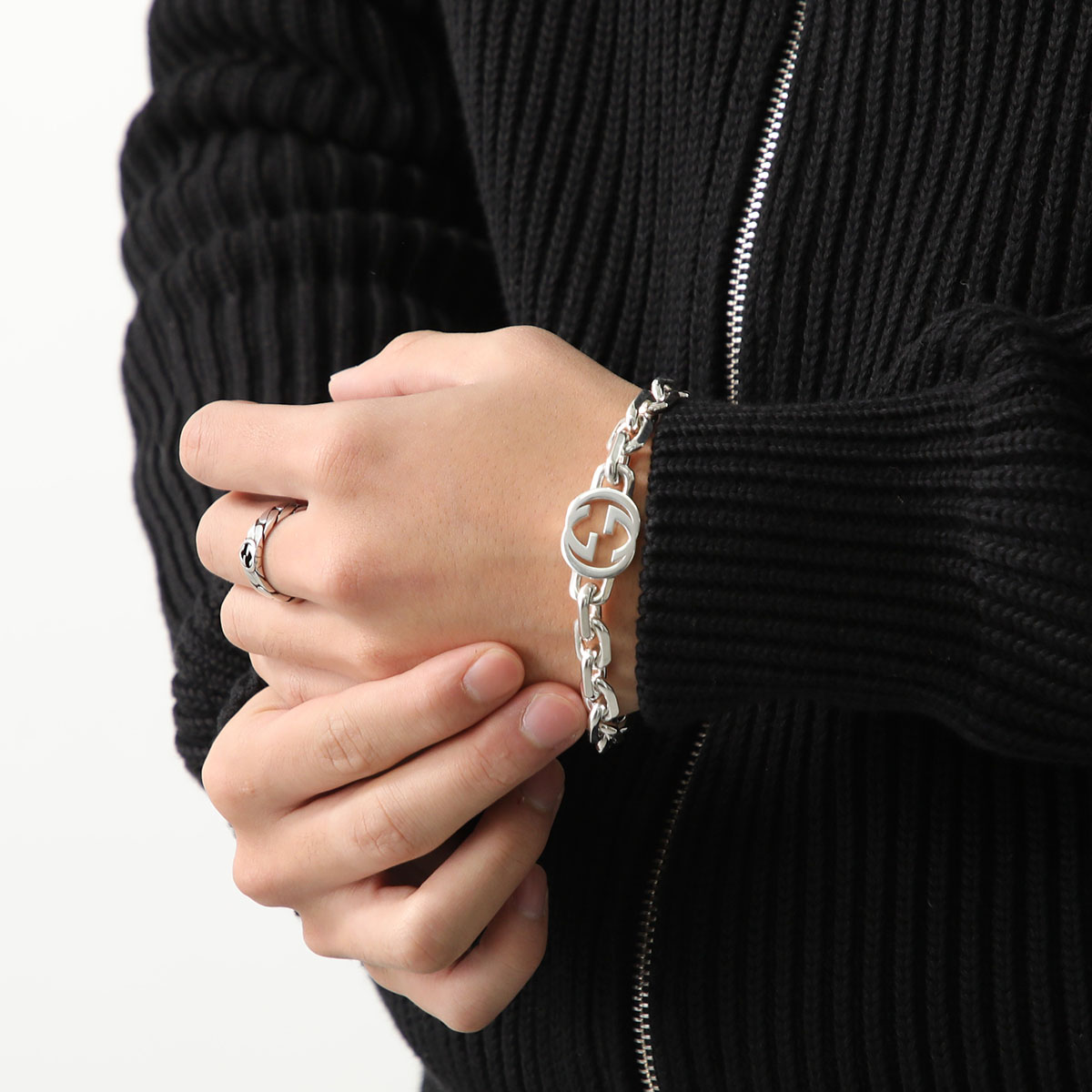 楽天市場】GUCCI グッチ ブレスレット 627068 J8400 メンズ インター