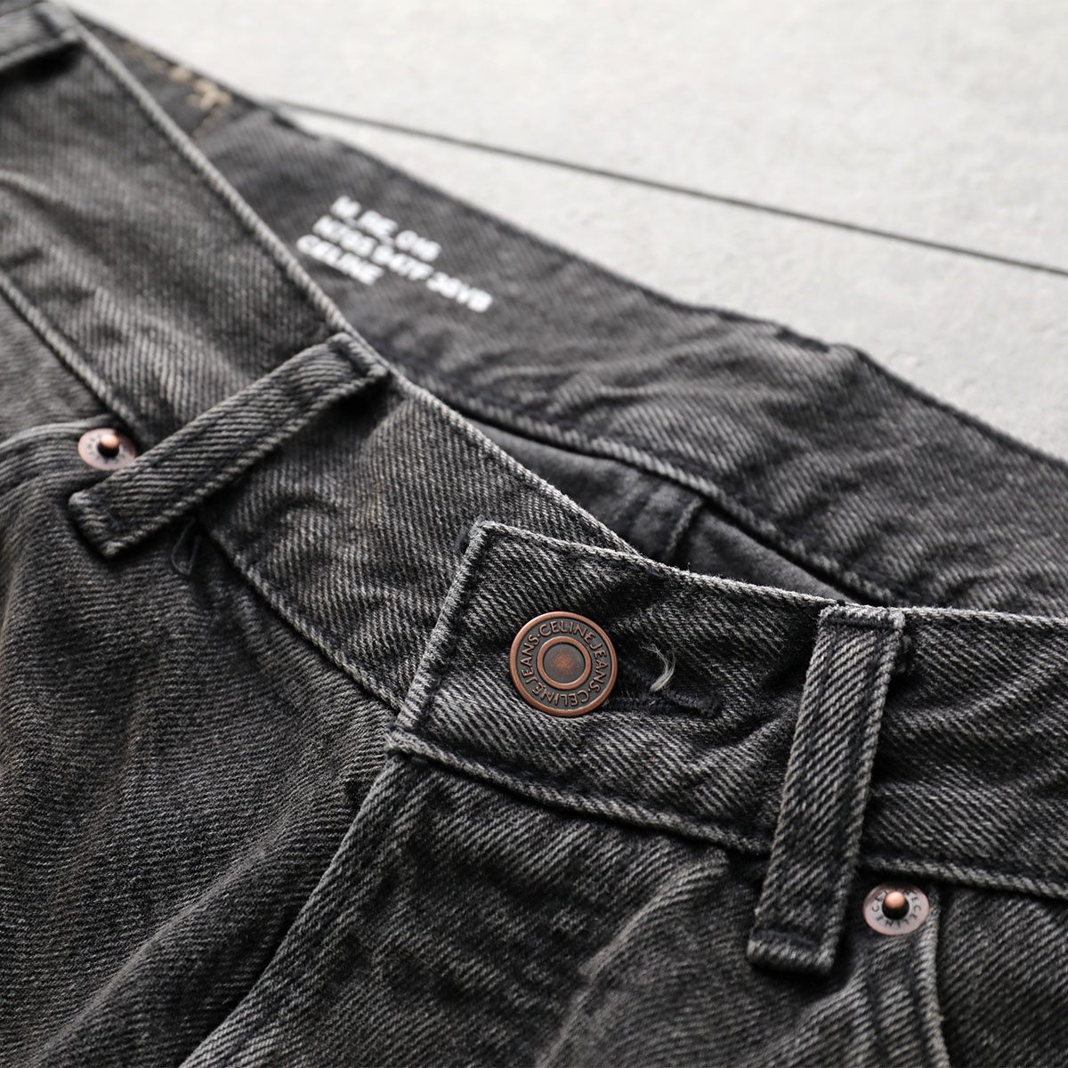 楽天市場】CELINE セリーヌ デニムパンツ Wesley ウェズリー 2N785947F
