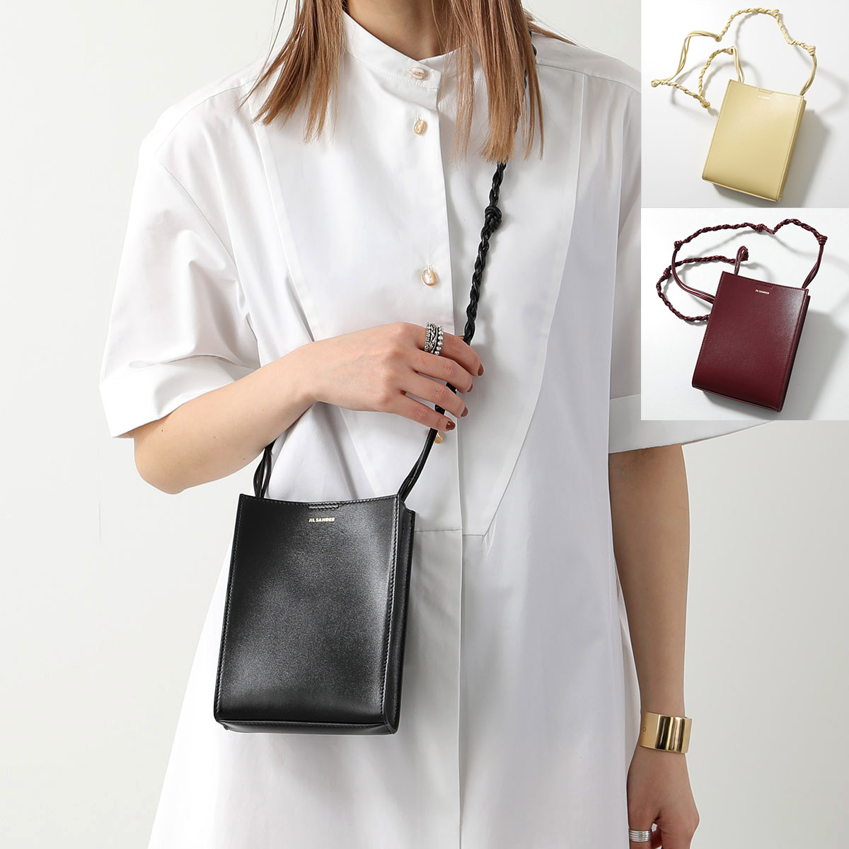 楽天市場】JIL SANDER ジルサンダー ショルダーバッグ TANGLE タングル