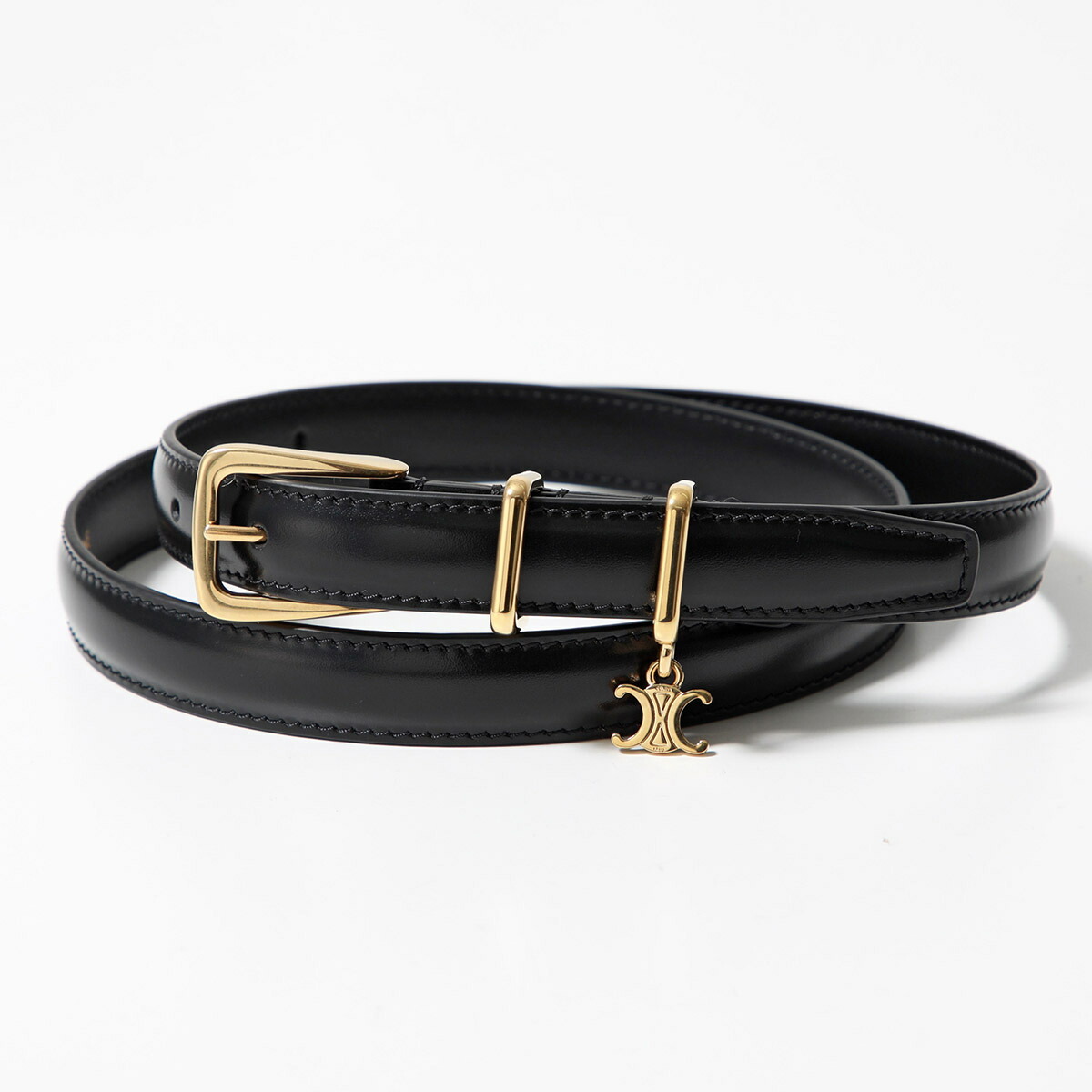 楽天市場】CELINE セリーヌ ナローベルト ELEGANT CHARM 1 エレガント