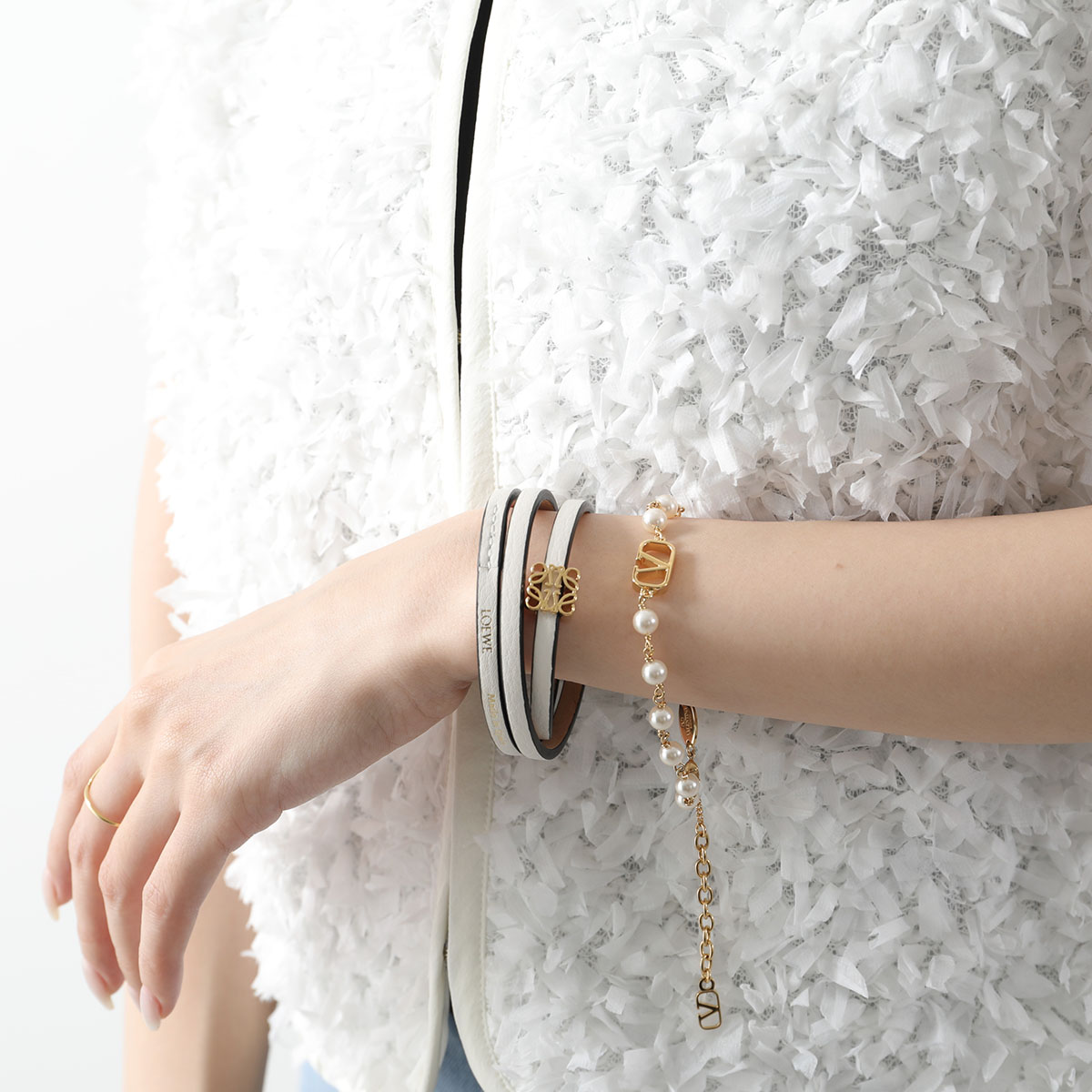 楽天市場】LOEWE ロエベ ブレスレット J920240X17 レディース レザー