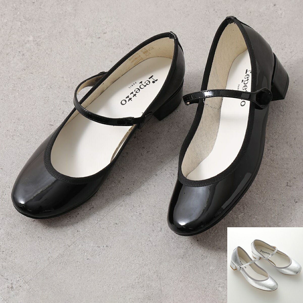 楽天市場】【NEW SIZE】repetto レペット パンプス Rose Mary Jane AD