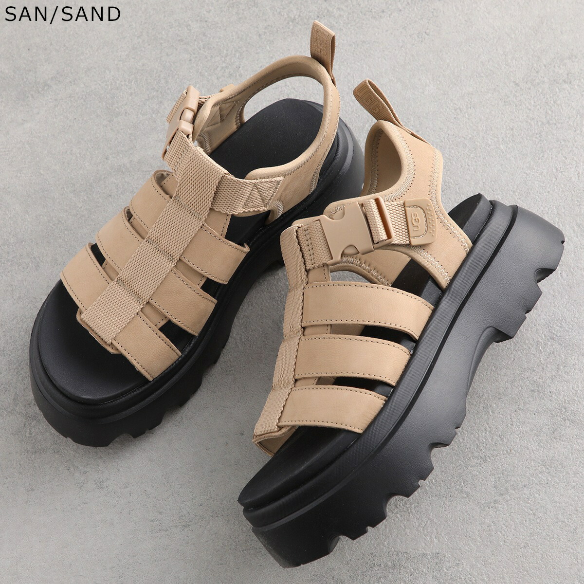 楽天市場】【最大2万円OFFクーポン対象・3/1限定】UGG アグ サンダル W