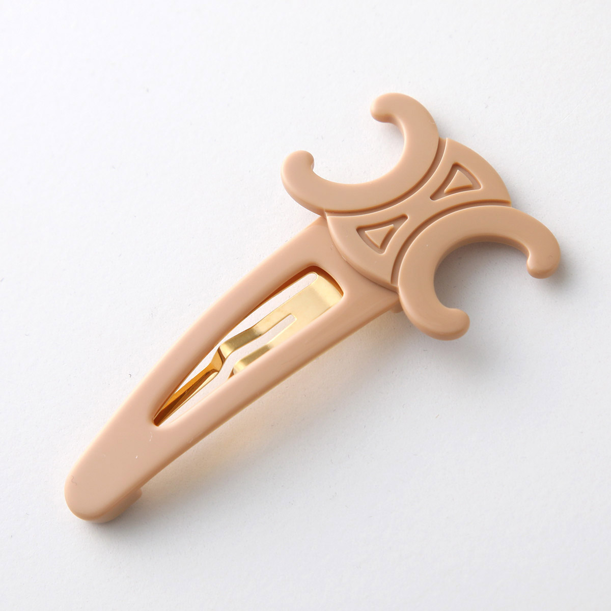 楽天市場】CELINE セリーヌ ヘアクリップ Large Snap Hair Clip ラージ