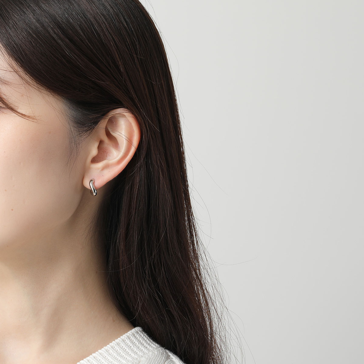 楽天市場】BALENCIAGA バレンシアガ ピアス LOOP MINI EARRINGS P