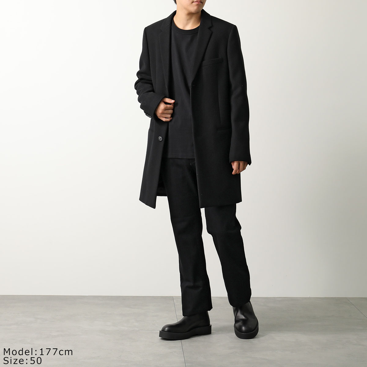 楽天市場】SAINT LAURENT サンローラン チェスターコート 468491 Y177W