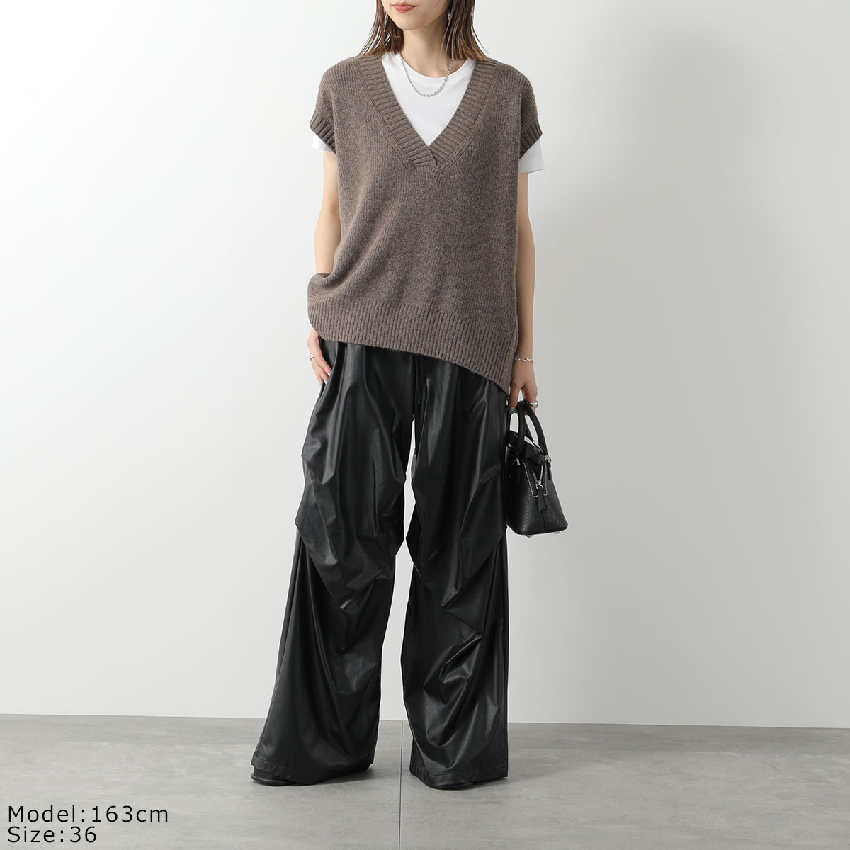 楽天市場】MM6 エムエムシックス メゾンマルジェラ ワイドパンツ