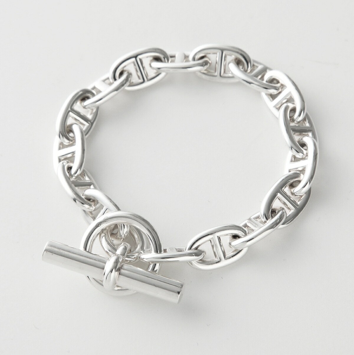 楽天市場】エルメス ブレスレット シェーヌダンクル MM HERMES Chaine