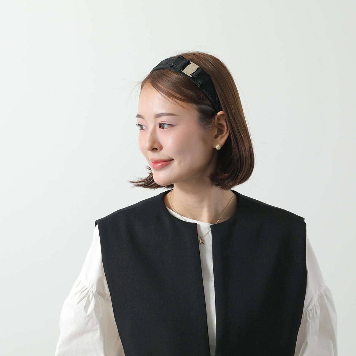 楽天市場】FERRAGAMO フェラガモ カチューシャ 34 6970 レディース