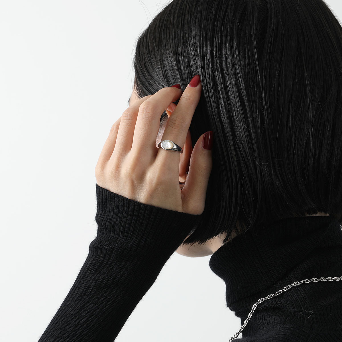 楽天市場】TOMWOOD トムウッド リング レディース Joe Ring White MOP