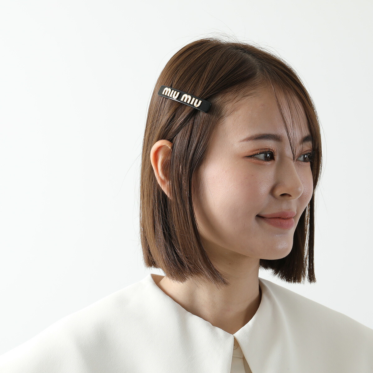 楽天市場】MIUMIU ミュウミュウ バレッタ 5IF114 2F72 レディース ヘア