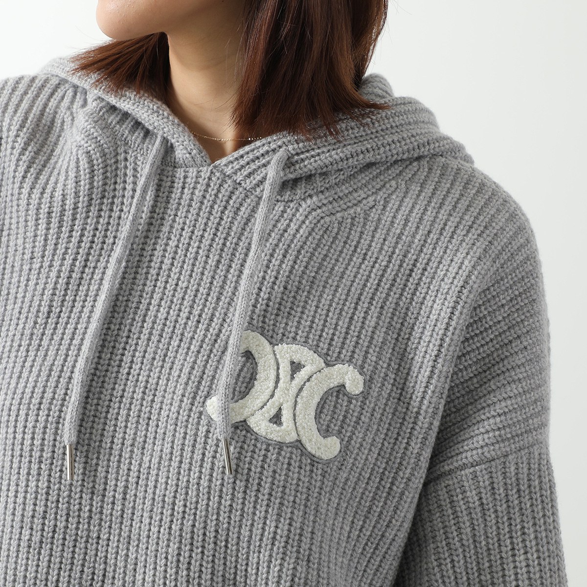 楽天市場】CELINE セリーヌ ニットパーカー RY0FV0ZTQ.08GC レディース