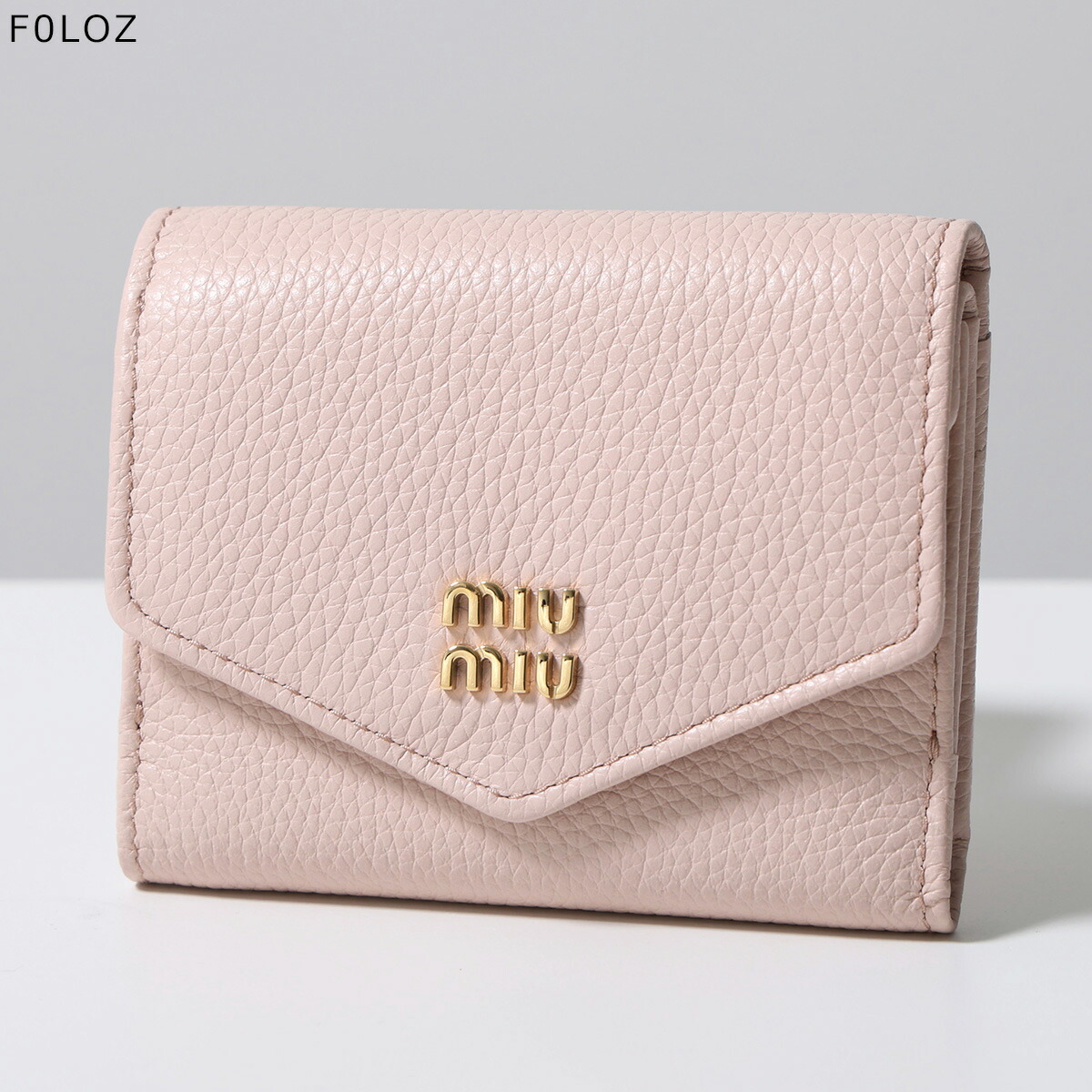 楽天市場】MIUMIU ミュウミュウ 三つ折り財布 5MH043 ADT7 レディース