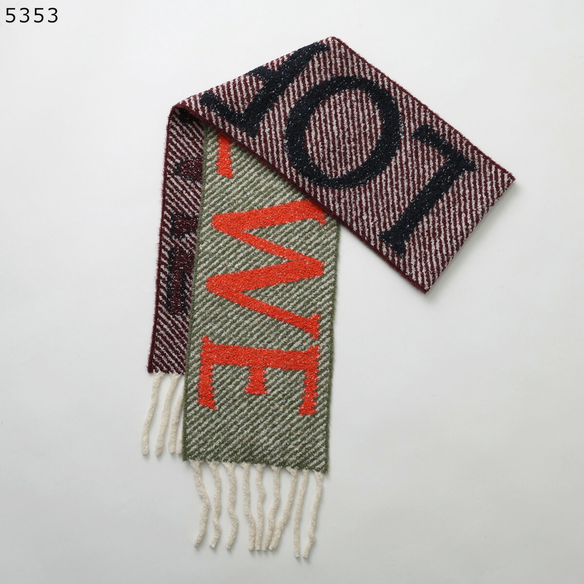 楽天市場】LOEWE ロエベ マフラー FSA7SS3X01 レディース メンズ