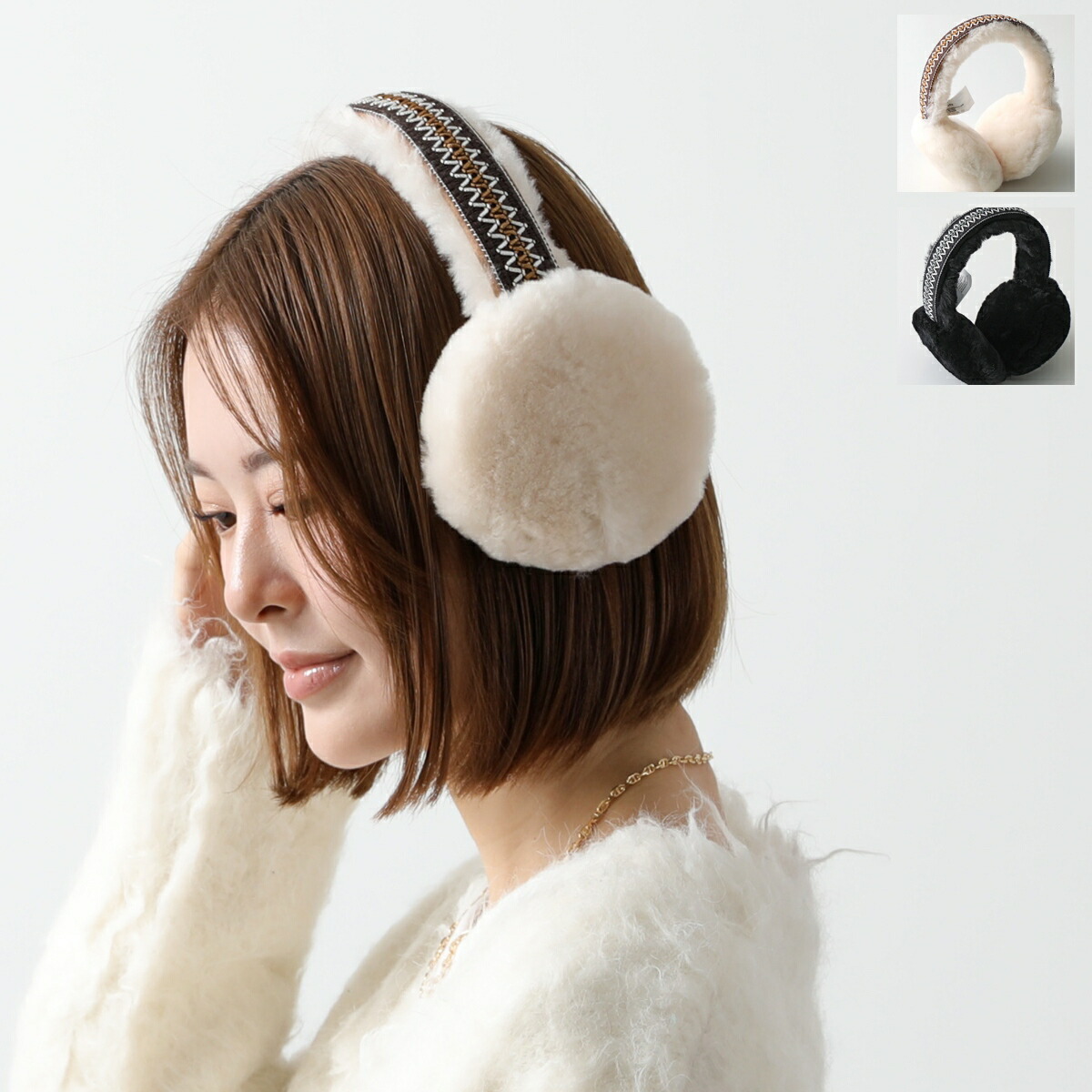 楽天市場】UGG アグ イヤーマフ Sheepskin Earmuff W Tasman シープ