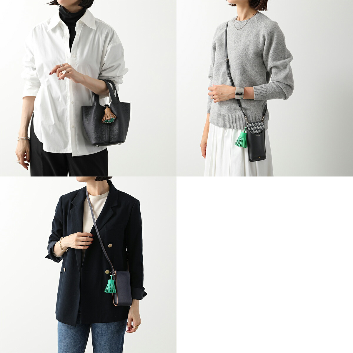 楽天市場】HERMES エルメス キーリング Carmen カルメン レディース