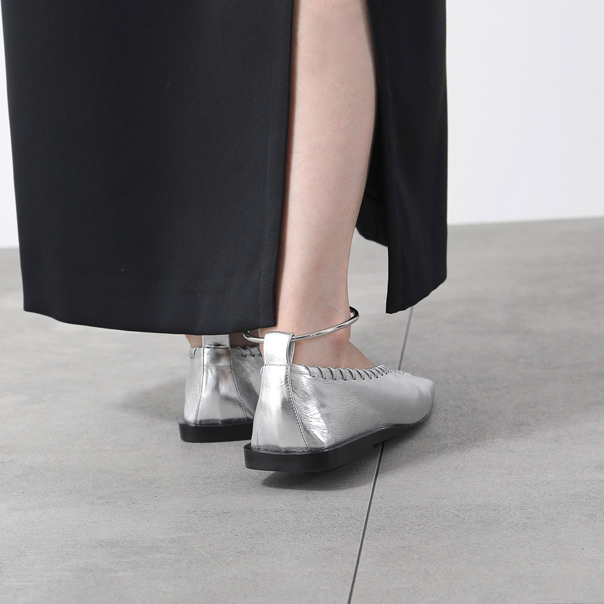 楽天市場】JIL SANDER ジルサンダー フラットシューズ Ring ballerina