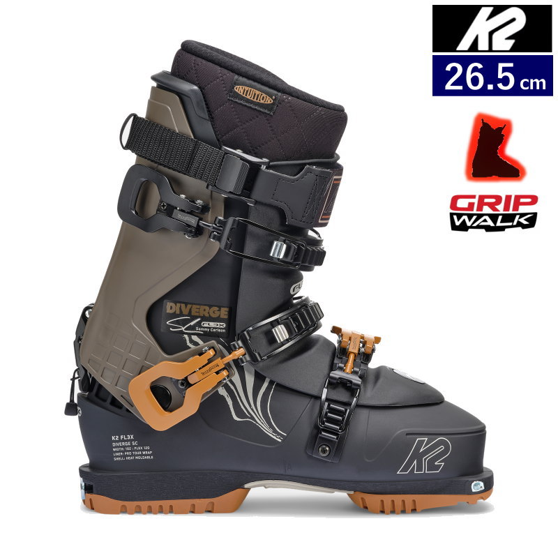 楽天市場】[26.5cm足幅102mm幅]K2 DIVERGE SC ケーツー ダイバージ