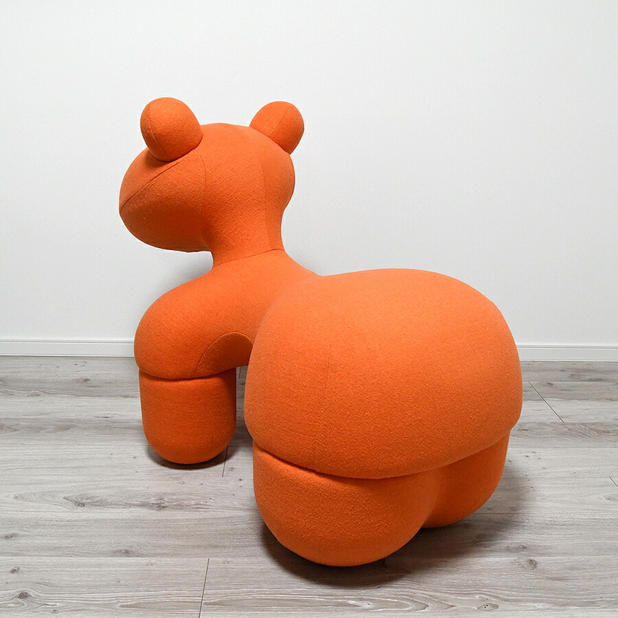 楽天市場】ポニーチェア/エーロ・アールニオ デザイン/オレンジ/新品