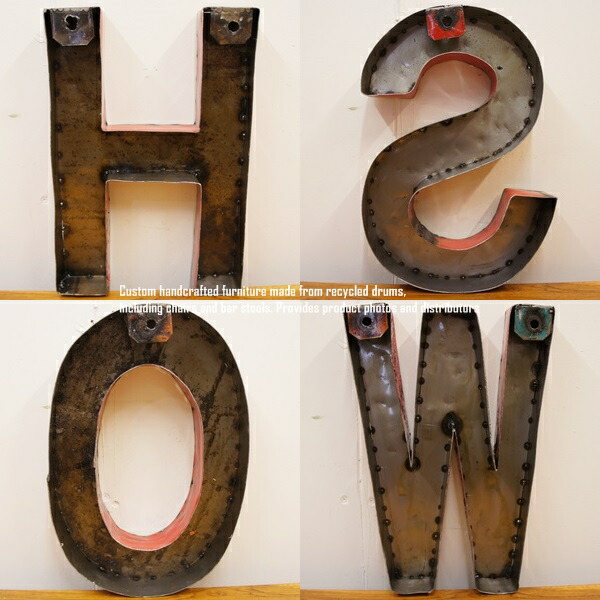 楽天市場】スチール製 アルファベット オブジェ『R』高さ30cm