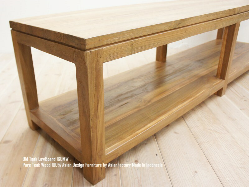 楽天市場】オールドチーク 無垢材 テレビ台 160cm LNR ナチュラルラ