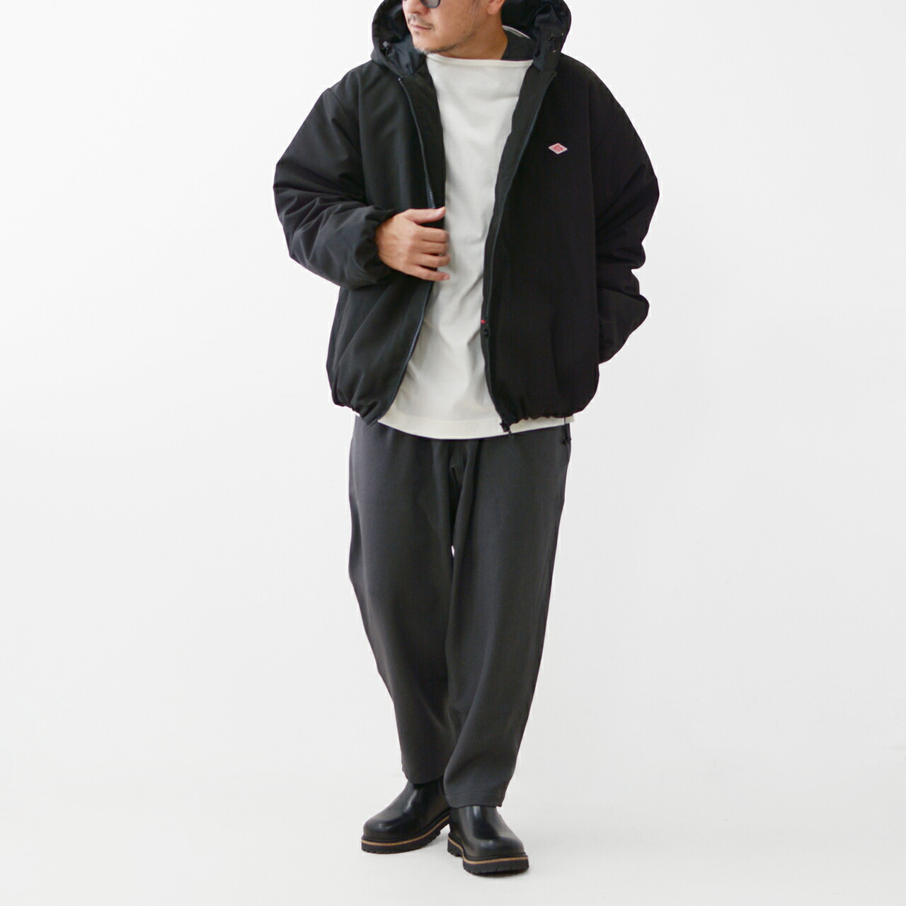 楽天市場】DANTON [ダントン] M HOODED JACKET [DT-A0531TET