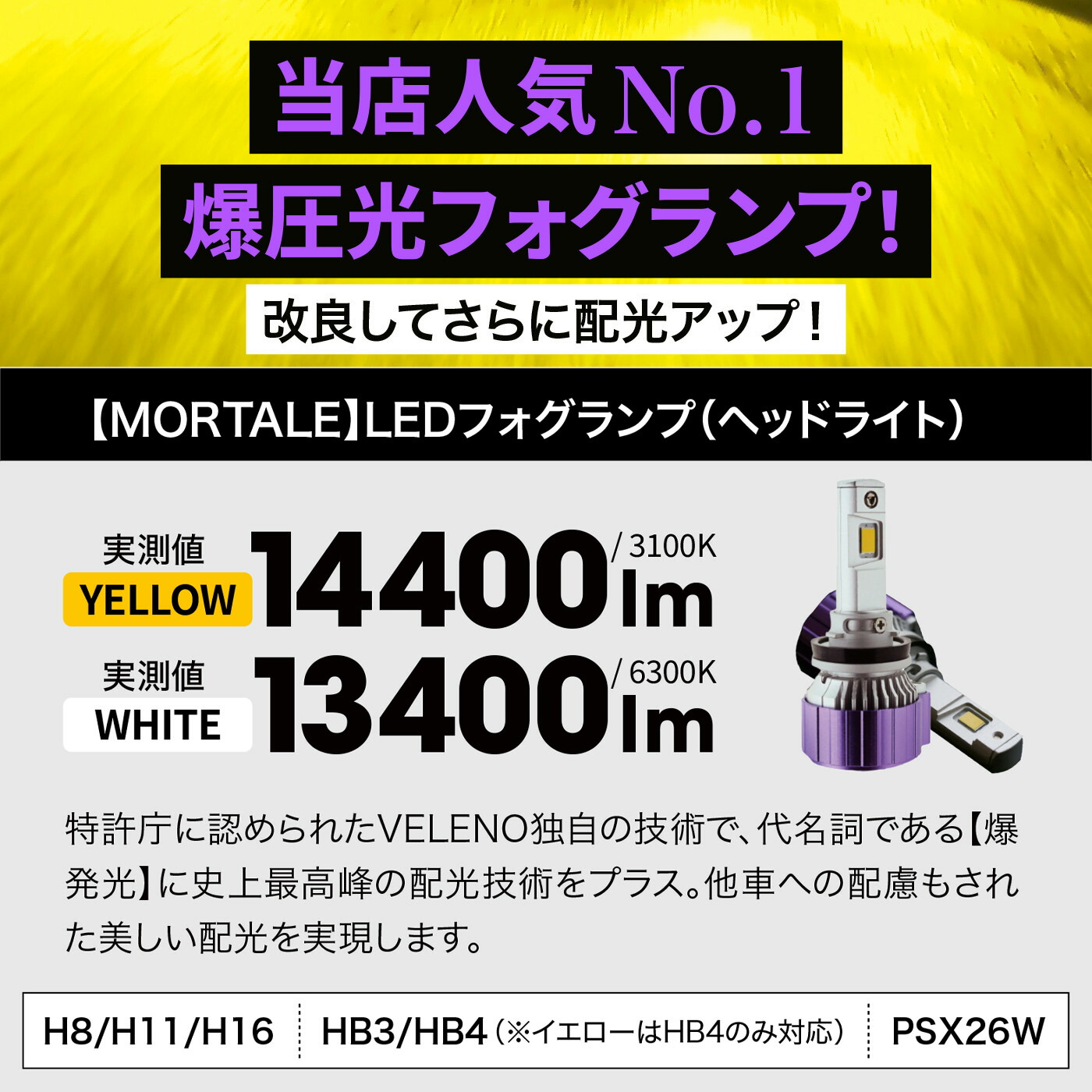 楽天市場】【10000円OFF】特許取得済 眩しくない LED フォグランプ