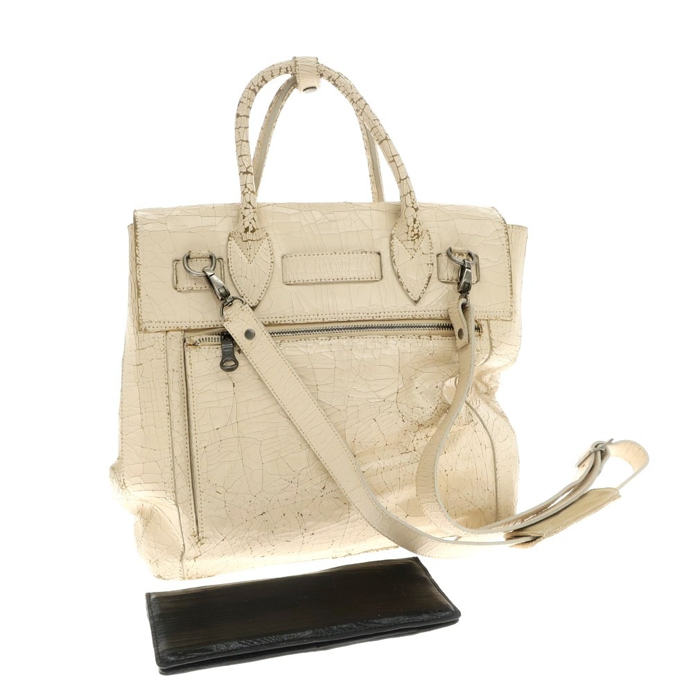 楽天市場】【中古】マークマーメル MARC MARMEL クラックレザー トート