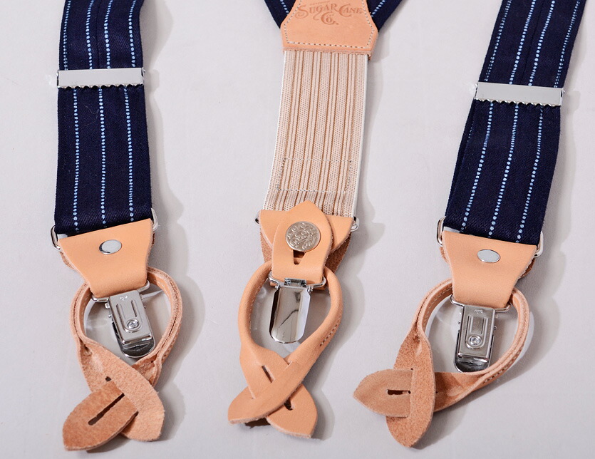 楽天市場】SUGAR CANE シュガーケーン サスペンダー メンズ レディース