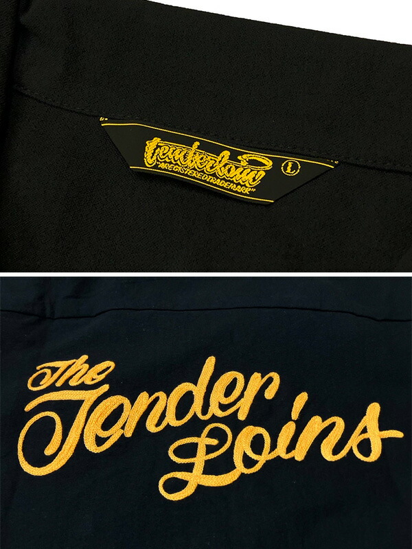 楽天市場】TENDERLOIN テンダーロイン ボーリング シャツ LOGO