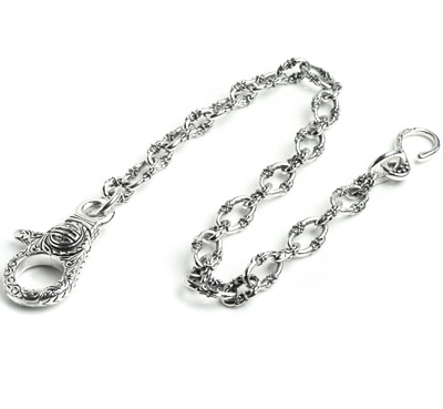 Order シルバー ウォレットチェーン GODクリップカスタム Order