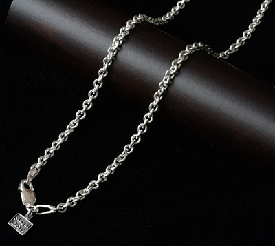 楽天市場】【ロイヤルオーダー】シルバーチェーンネックレス
