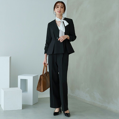 楽天市場】【ストレッチ/花粉対策/洗える】レディース スーツ