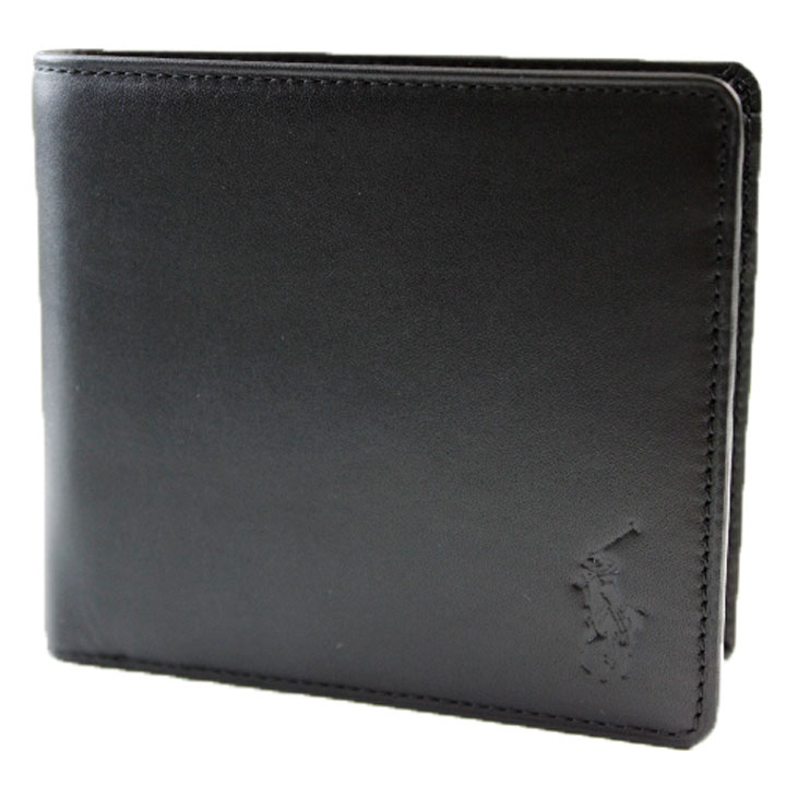 楽天市場】ラルフローレン 財布 二つ折り（カラーブラック）（財布