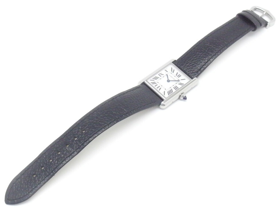 楽天市場】カルティエ WSTA0041 タンクマストLM SS 革ベルト クオーツ