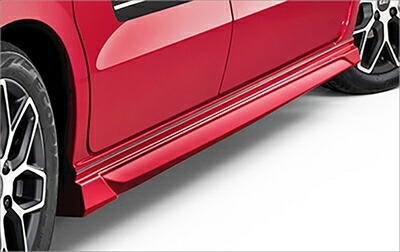 楽天市場】JF3/4 N-BOX カスタム 後期 サイドスポイラー 塗装済