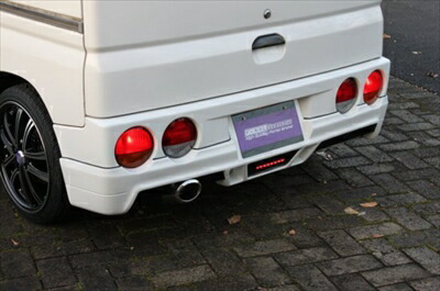 楽天市場】タウンボックス U61W/U62W K-01 リアハーフスポイラー