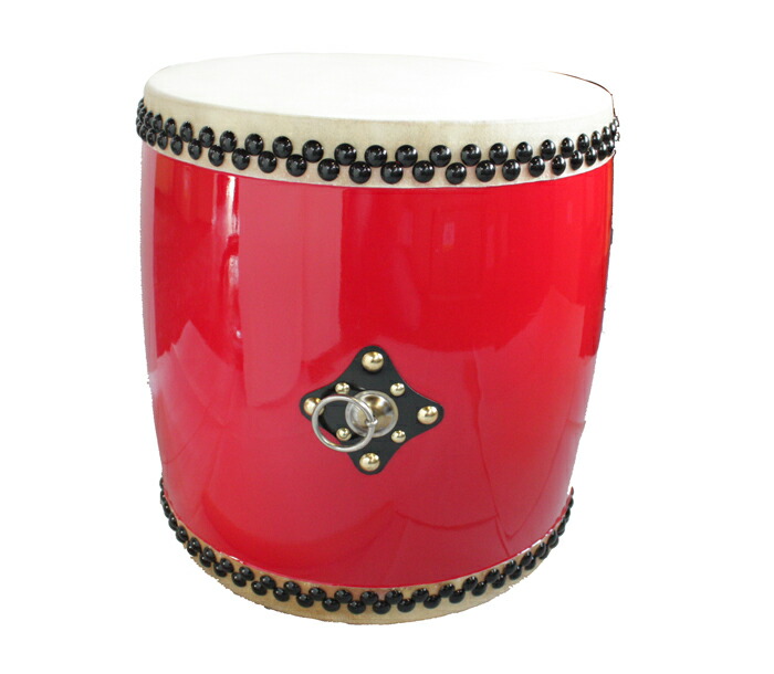 楽天市場】エイサー用大太鼓(大) 水牛皮 直径40cm×高さ42cm バチ2本