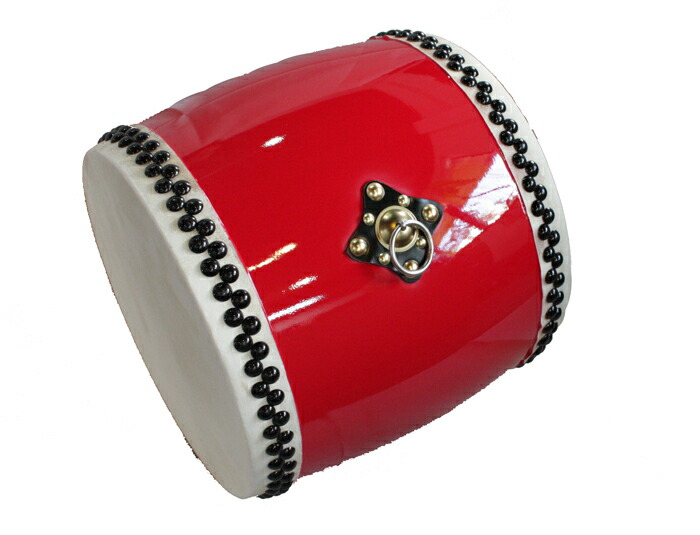 楽天市場】エイサー用大太鼓(特小) 水牛皮 直径18cm×高さ20cm バチ2本