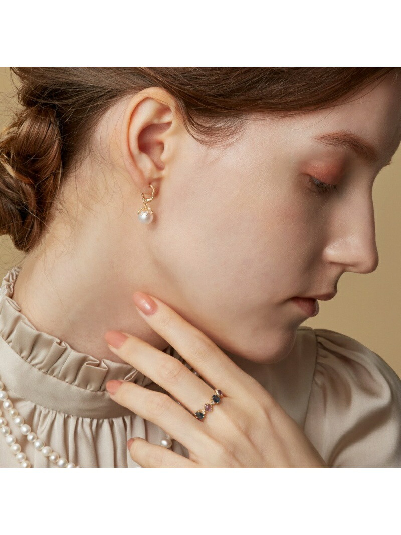 楽天市場】K10マルチストーンリング agete アガット アクセサリー